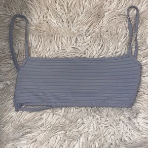 prettylittlething | ribbed crop top